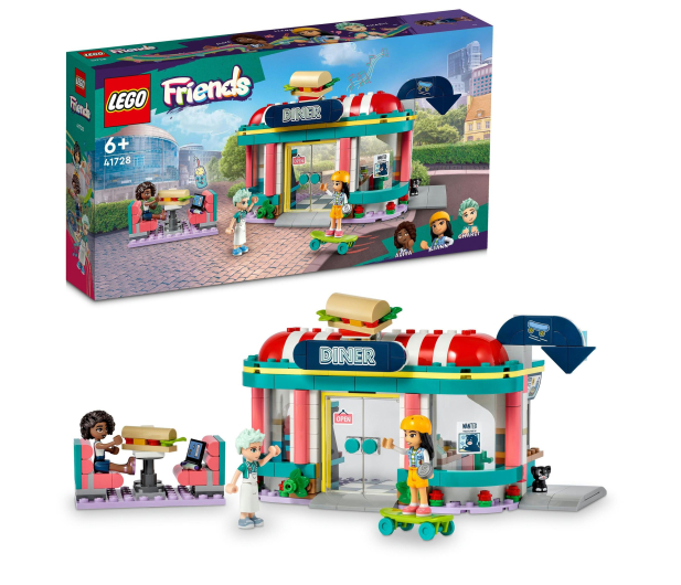 LEGO Friends 41728 Bar w śródmieściu Heartlake - 1090579 - zdjęcie 9